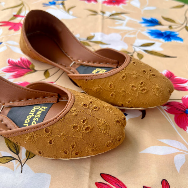 Light Brown Chikankari